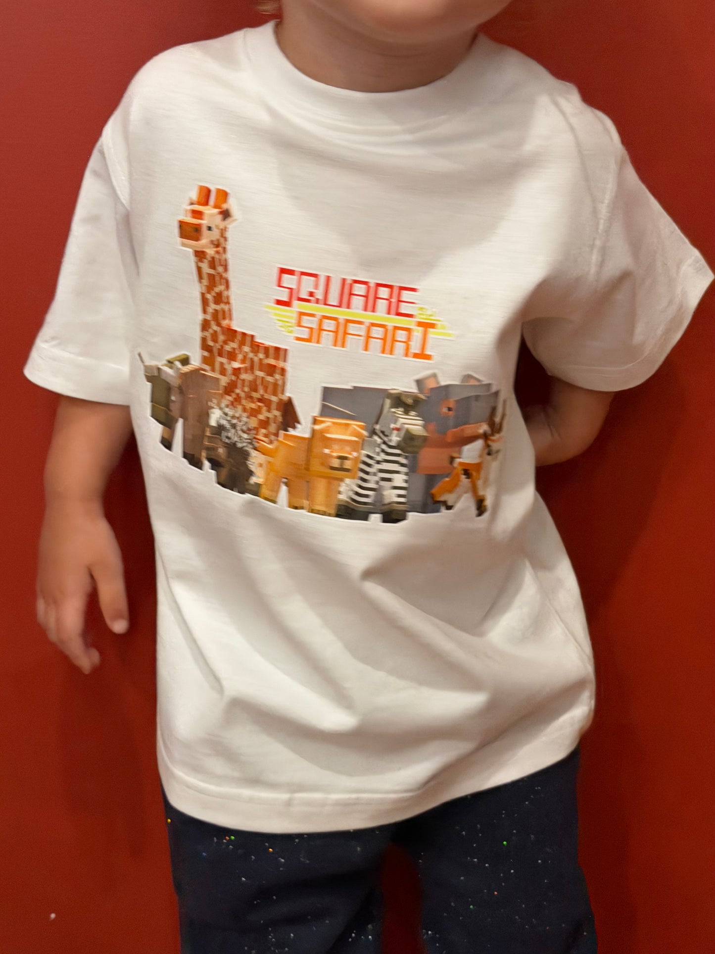 The Safari Crew Tee — Square Safari Kids T-Shirt