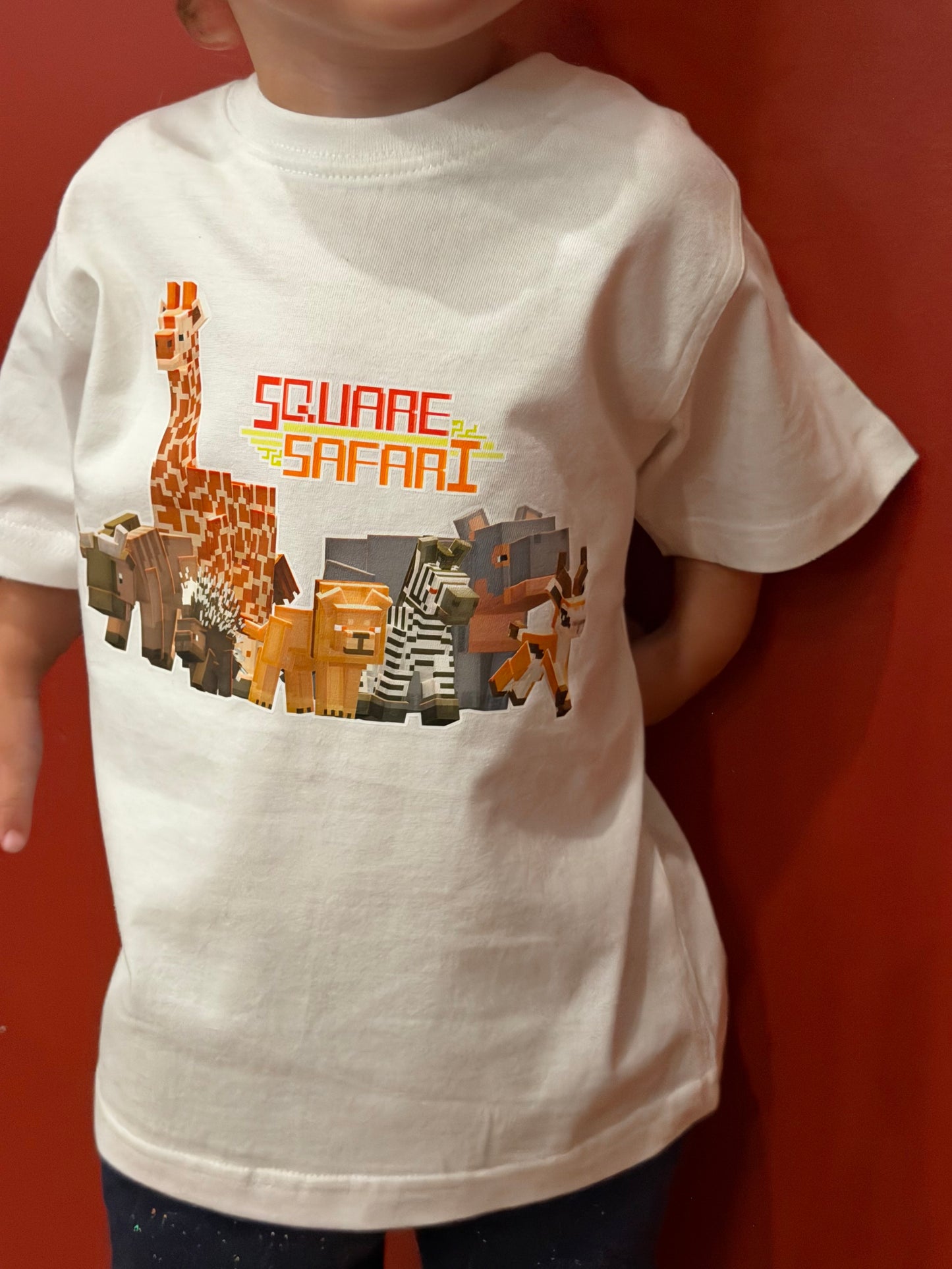 The Safari Crew Tee — Square Safari Kids T-Shirt