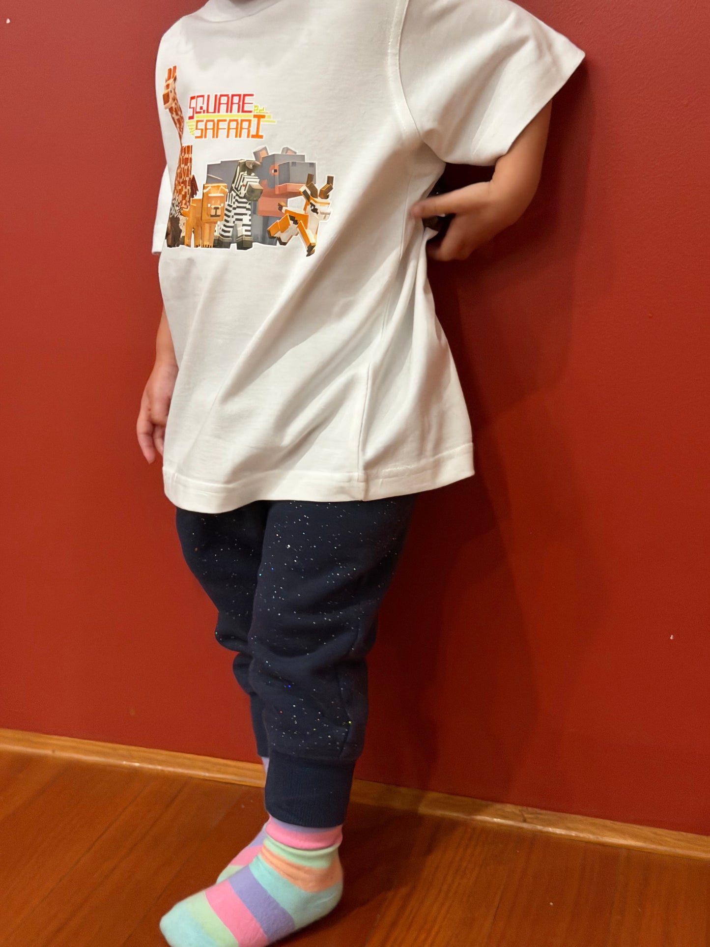 The Safari Crew Tee — Square Safari Kids T-Shirt