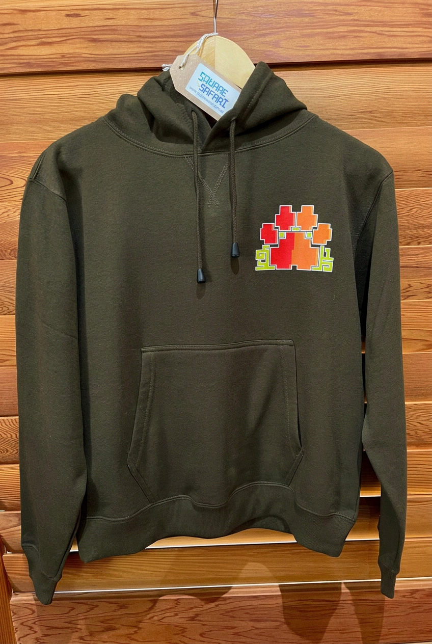 Khaki hoodie edit using the deeper colour reference
