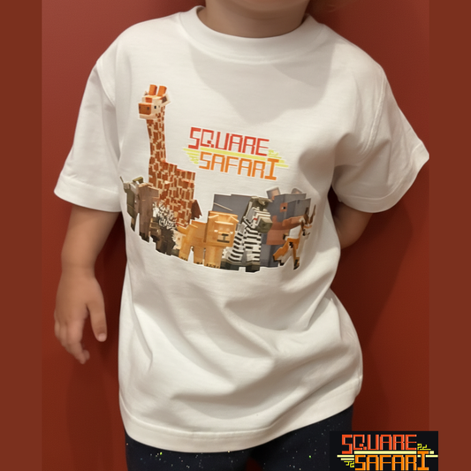 The Safari Crew Tee — Square Safari Kids T-Shirt